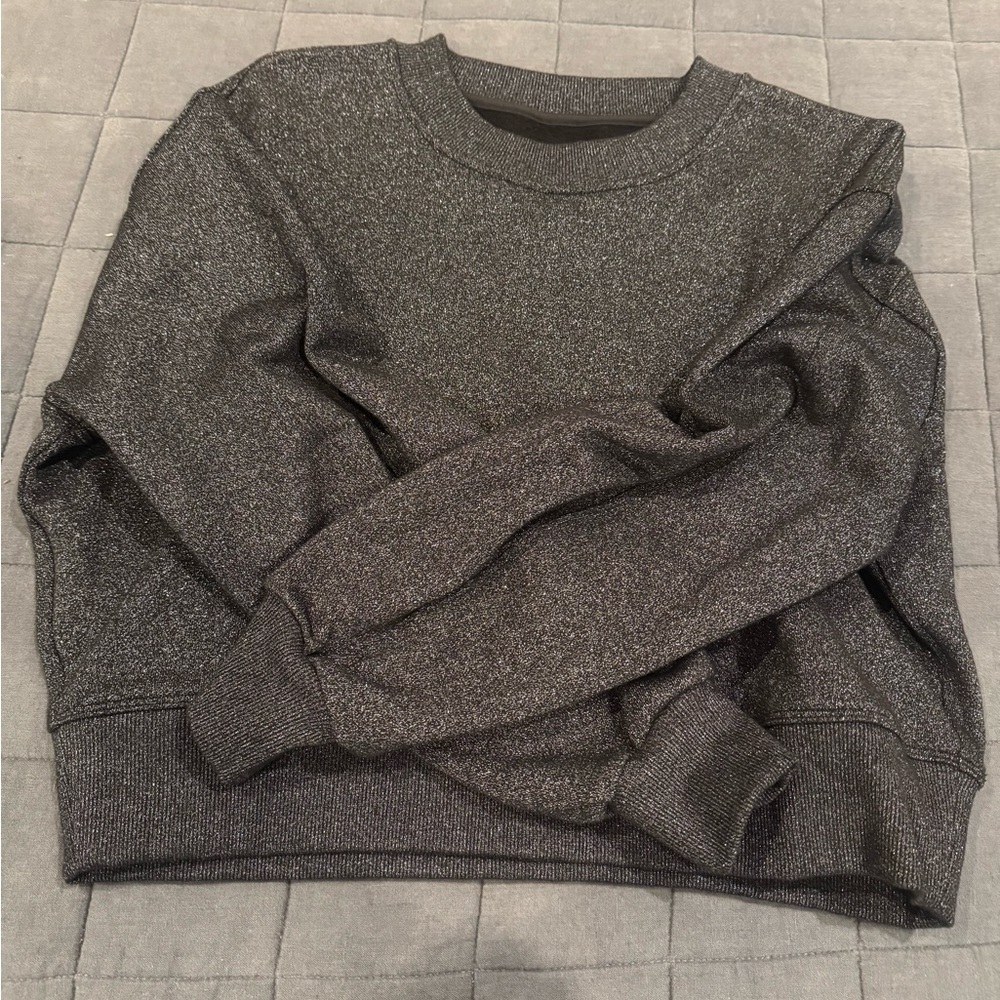 Lululemon Perfectly Oversized Cropped Crew *Spark - Picture 4 of 5